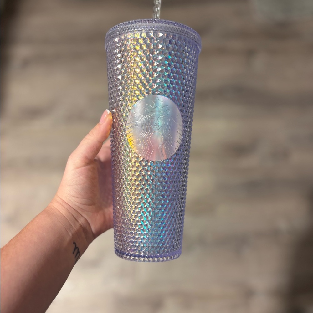 Starbucks Holographic Purple Tumbler